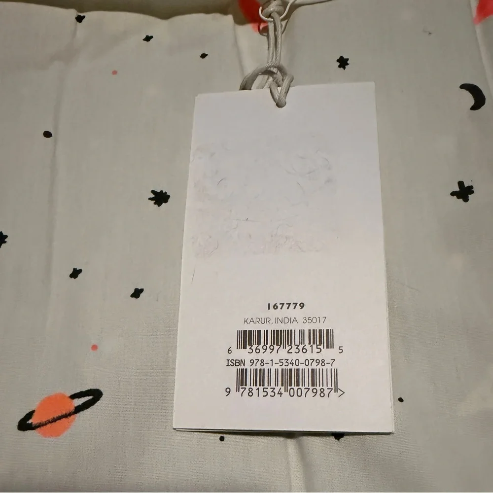 Meri‎ Meri | Organic Reversible Space Duvet Cover